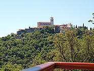 View of the city from the balcony Moscenice